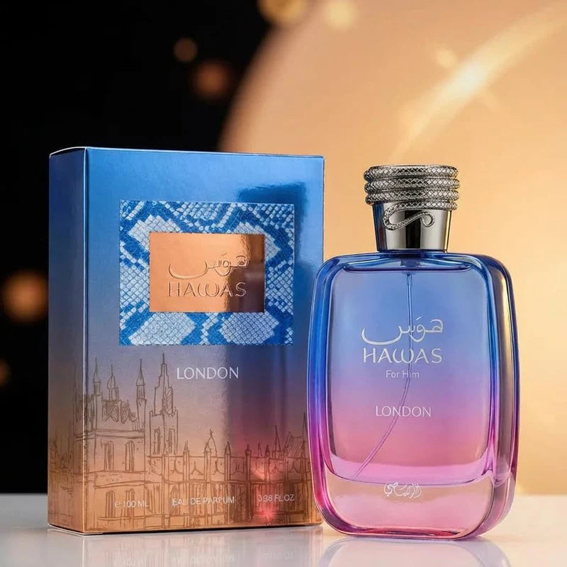 Hawas London For Him EDP 100ml by Rasasi | New 2026 Release