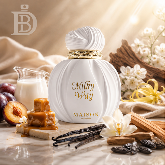 Milky Way By Maison Asrar EDP 100MLMilky Way EDP 100ml by Maison Asrar | Creamy Gourmand Unisex Perfume