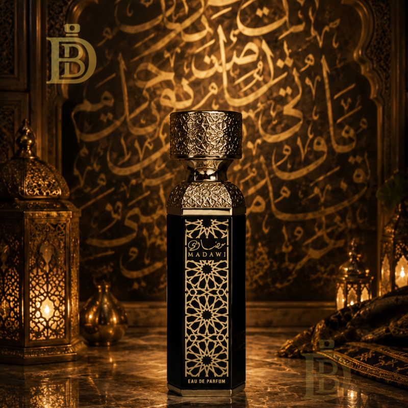 Madawi 100ML UAE version by Madawi perfMadawi EDP 100ml | UAE Version | Fruity Floral Peach Rose Musk Perfumeumes