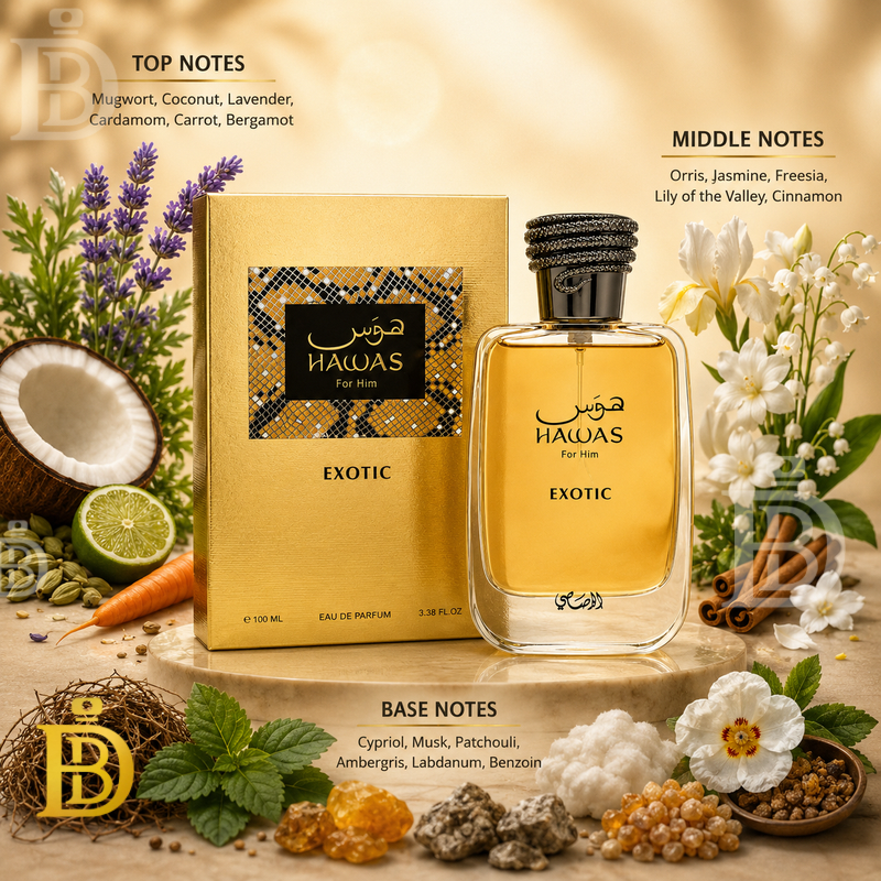 Hawas Exotic EDP 100ml by Rasasi