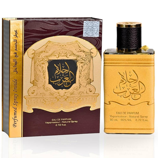 2pcs Set Ahlam Al Arab 80ml EDP + DEO By Ard Al Zaafaran