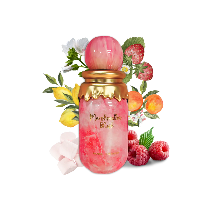 Marshmallow Blush 100ml EDP By Paris Corner | Strawberry Raspberry Marshmallow Women's Perfume | Kayali YBM-Inspired | Arabic Fragrance Australia