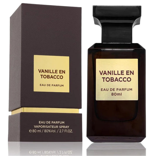 Vanille En Tobacco 80ml EDP By Fragrance World