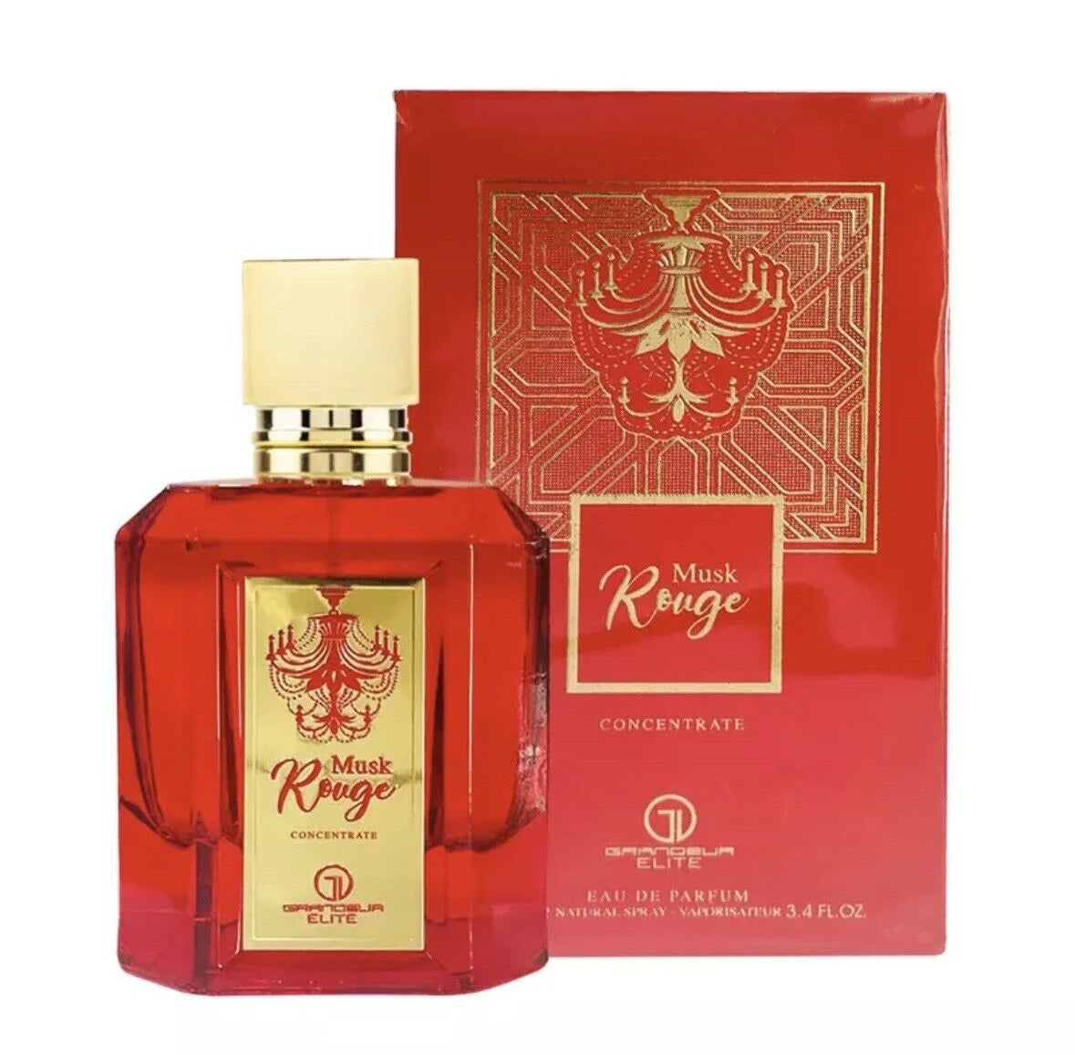 Musk Rouge Concentrate 100ML EDP Perfume By Grandeur Elite
