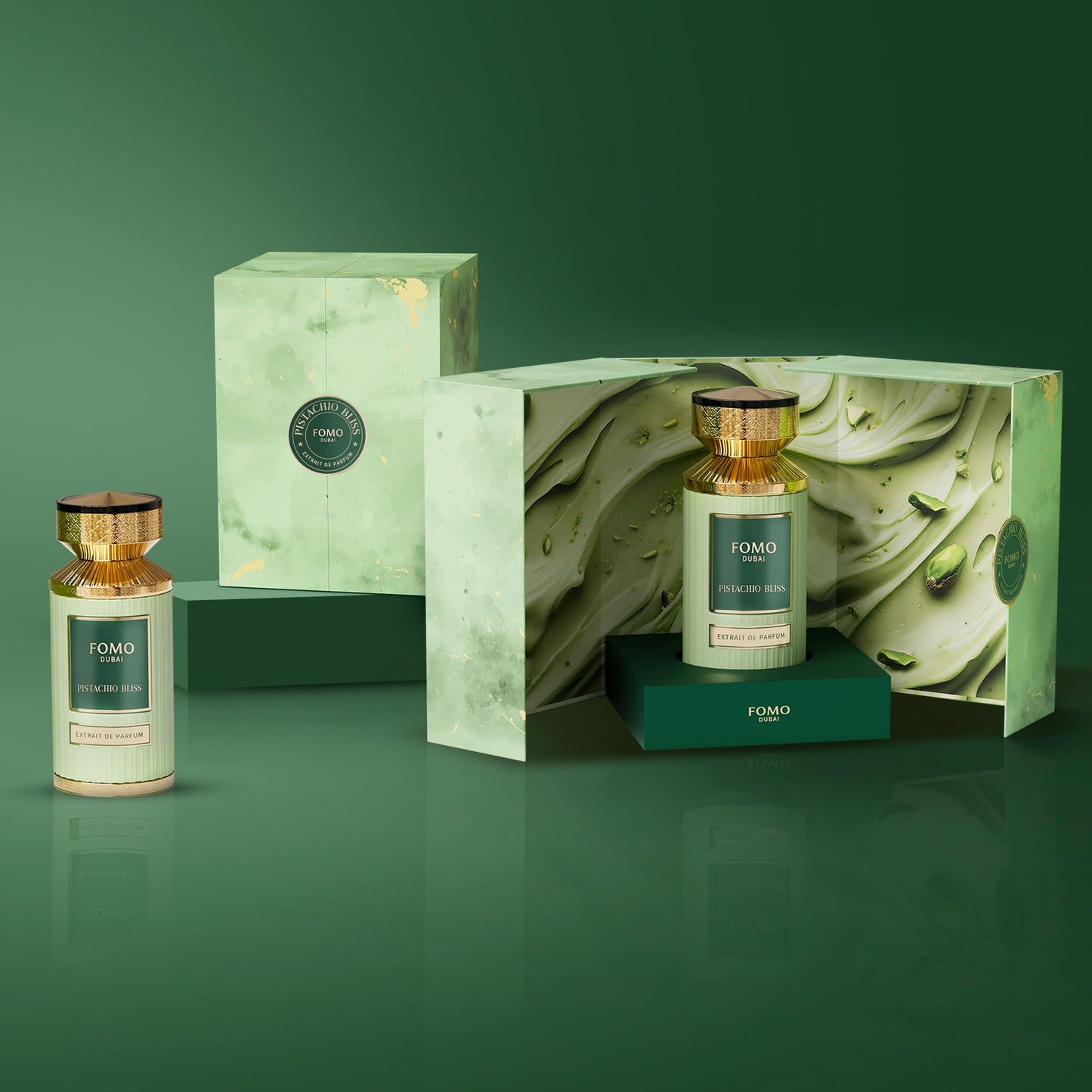 Pistachio Bliss Extrait de Parfum 100ml by Fomo Dubai