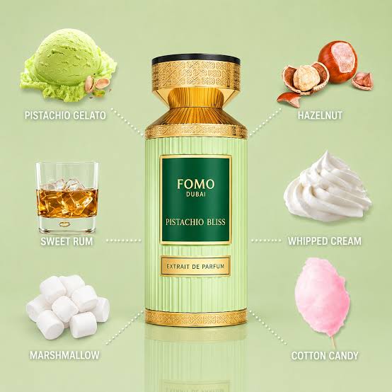 Pistachio Bliss Extrait de Parfum 100ml by Fomo Dubai