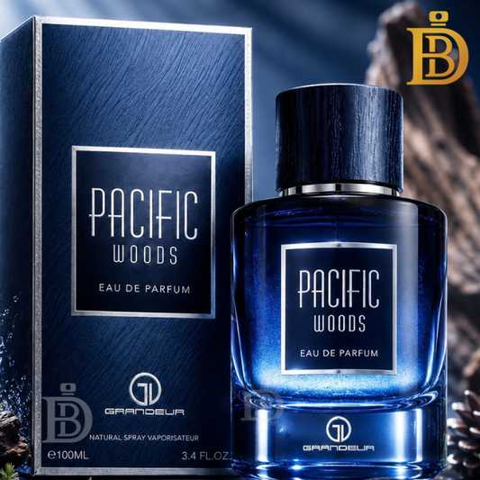 Pacific Woods by Grandeur Elite - 100ML EDP | Woody & Aromatic Men’s Fragrance