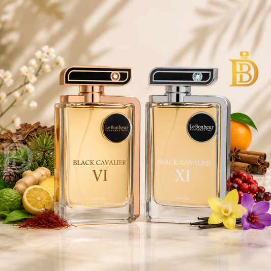 Black Cavalier VI & XI Bundle EDP (2 x 100ml) by Le Bonheur