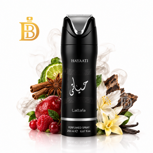 Hayaati Perfumed Body Spray 200ml Deodorant By Lattafa