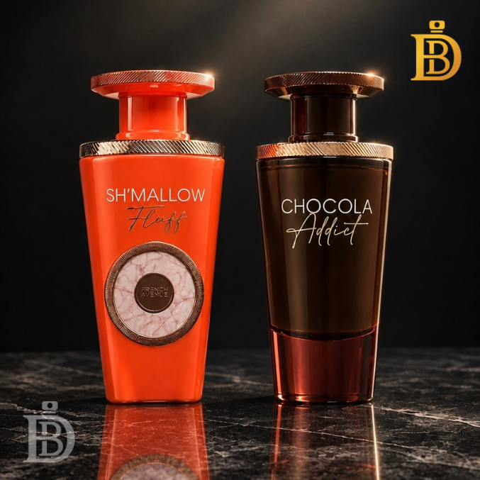 Sh'mallow Fluff & Chocola Addict Bundle (2 × 100ml) EDP by French Avenue