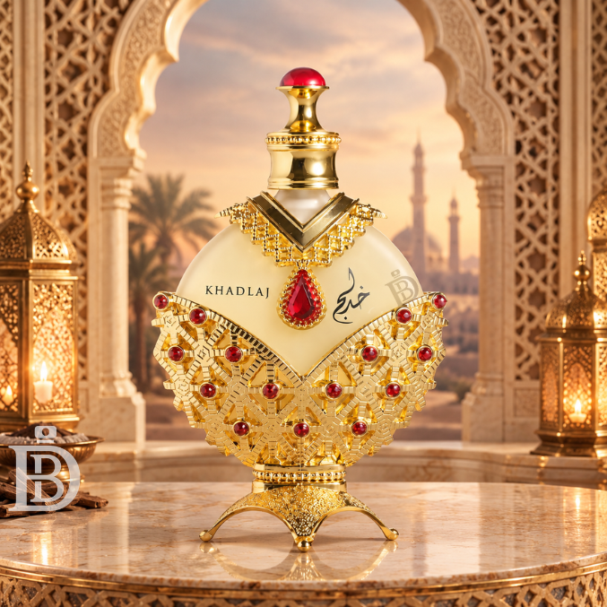 Khadlaj Hareem Al Sultan Gold 35ml Concentrated Perfume Oil | Pineapple Peach Sandalwood | TikTok-Viral Arabian Perfume Oil | Buy Australia