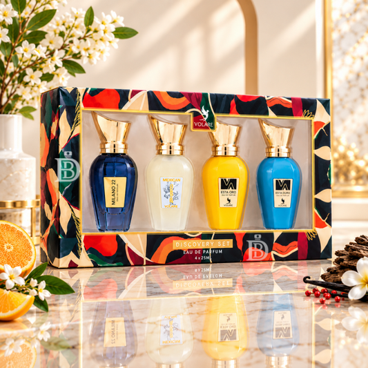 Volare Gift Set 4 x 25ml EDP (Milano 22, Mexican Bronco, Esta Oro and Esta Puro)