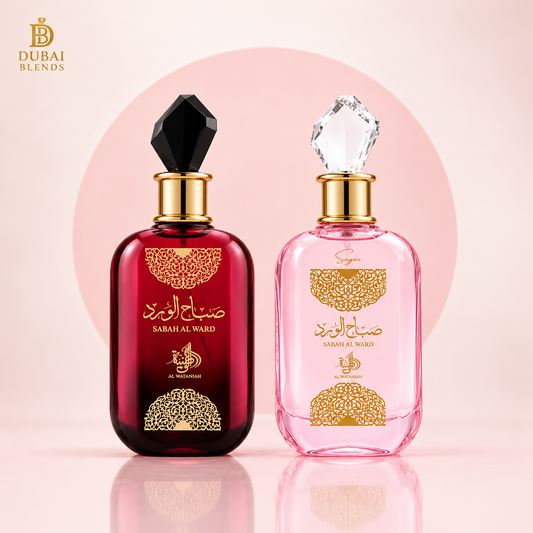 Al Wataniah Bundle - Sabah Al Ward and Sabah Al Ward Sugar (2 x 100ml) EDP